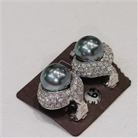 Orecchini Vidali Gioielli Donna in Argento Perla ORAR-136-34 - ORAR-136-34